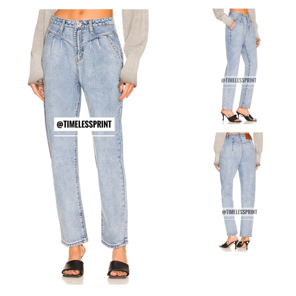 ONE TEASPOON Hollywood Street Walker High Waist Jeans